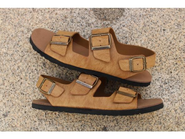BAREFOOT CHAD color PIEDRA -  SUELAS DE TRANSICION HACIA BAREFOOT.  SUELAS EVA - MODELOS DESCATALOGADOS
