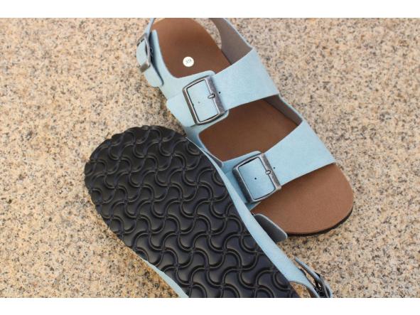 BAREFOOT CHAD color CELESTE SUEDE -  SUELAS DE TRANSICION HACIA BAREFOOT.  SUELAS EVA - MODELOS DESCATALOGADOS [3]