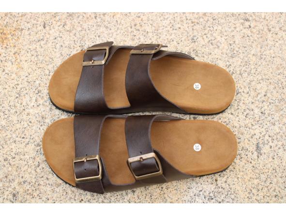 VICTORIA, COLOR MARRÓN OSCURO, SISTEMA BIOFLEX, PLANTA ANATOMICA Y SUELA VIBRAM Edera, sandalias veganas, calzado vegano. [2]