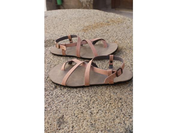 BAREFOOT HECTOR color Piel, con suela "LISK" de VIBRAM 4mm [1]