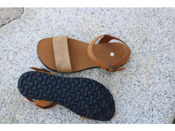 BAREFOOT de transición, PARÍS, Colores Tostado y Piedra, -  SUELAS DE TRANSICION HACIA BAREFOOT.  SUELAS EVA - MODELOS DESCATALOGADOS [2]