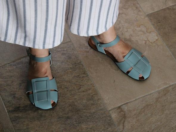 BAREFOOT LUMEN color CELESTE, sandalias para mujer y hombre, calzado descalzo, sandalias veganas, eco-friendly, barefoot. [2]