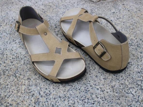 MODELO ARGELINA, color Sahara, sandalias para mujer, sandalias veganas, eco-friendly, sin productos de origen animal, moda vegana, zapatos sostenibles, calzado ético. [1]