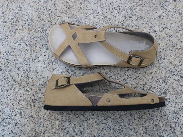 MODELO ARGELINA, color Sahara, sandalias para mujer, sandalias veganas, eco-friendly, sin productos de origen animal, moda vegana, zapatos sostenibles, calzado ético.