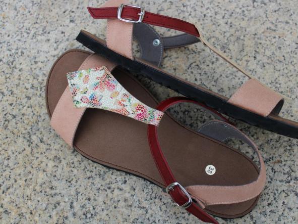 MODELO DE EDICIÓN LIMITADA: VERSALLES,  COMBINACION COLORES, SUELAS DE TRANSICION HACIA BAREFOOT DE 1CM DE GROSOR  SUELAS EVA - MODELOS DESCATALOGADOS [3]