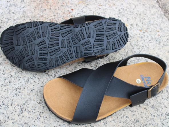 ANATÓMICA, MEXICO color negro, sandalias para mujer, sandalias veganas, eco-friendly, sin productos de origen animal, moda vegana, zapatos sostenibles, calzado ético. [2]