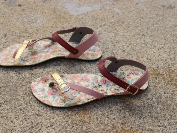 BAREFOOT ZAHARA Combi colores sandalias barefoot. [3]