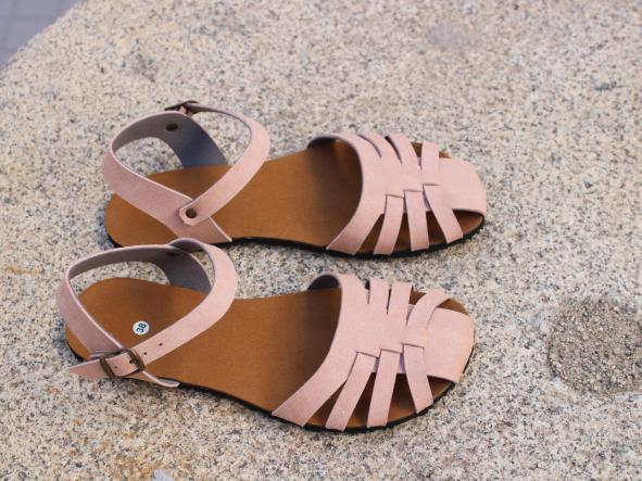 BAREFOOT de TRANSICION PETRA SKIN COLOR , SUELA EVA ANALCO 1 CM GROSOR [2]