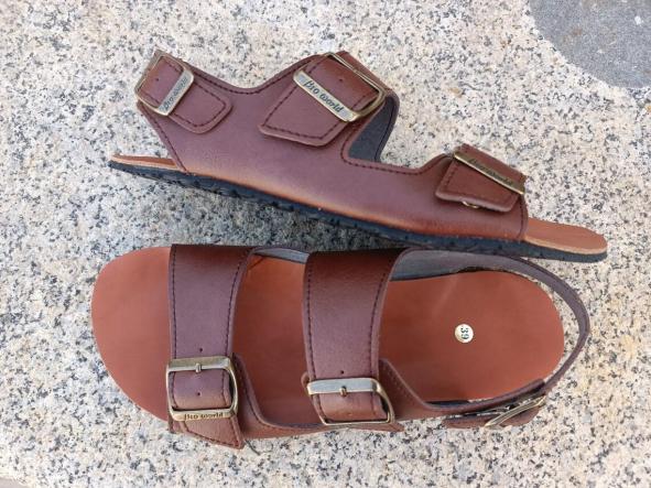 BAREFOOT CHAD MARRÓN, sandalias para mujer y hombre, calzado descalzo, sandalias veganas, eco-friendly, barefoot.  [1]