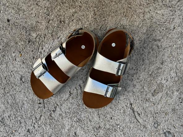 BAREFOOT CHAD color Plata, sandalias para mujer y hombre, calzado descalzo, sandalias veganas, eco-friendly, barefoot. [3]