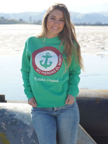 Sudadera No Pierdas El Norte Color Verde [1]