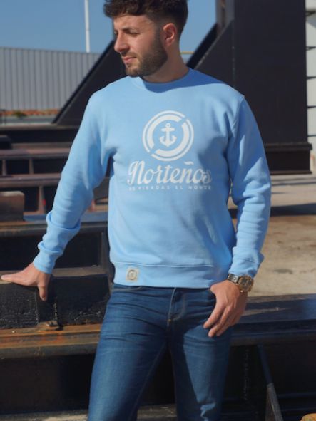 Sudadera Norteños Azul Unisex [0]