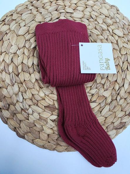 Conjunto bebé ranita Couture Rouge  en granate de Pangasa. [1]