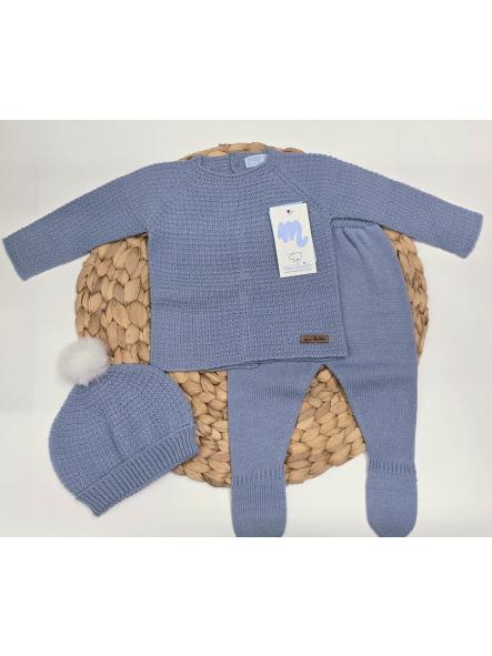 Conjunto 3 piezas polaina Conejitos de Mac Ilusión