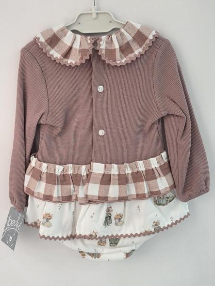 Conjunto de niña familia Lana de YOEDU. [3]