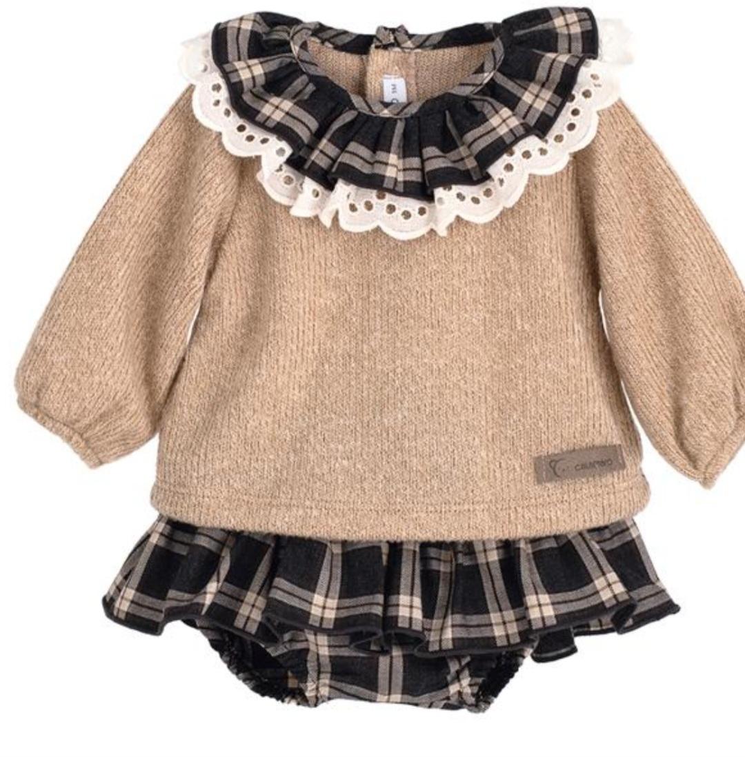 Conjunto de  niña  Tramontana de Calamaro.
