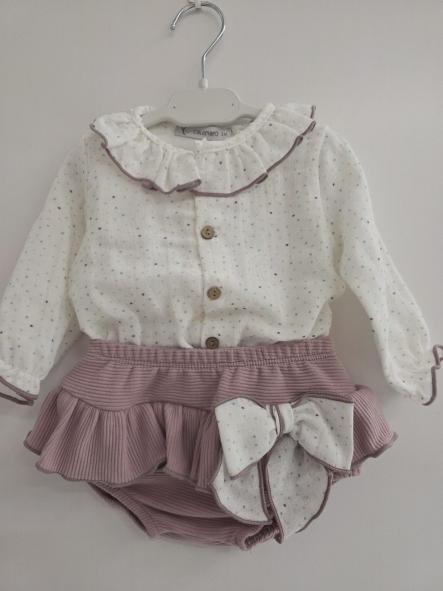 Conjunto de  niña Ecefirode Calamaro.