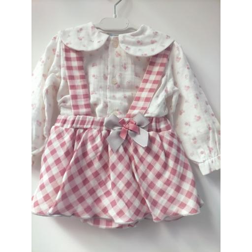 Conjunto de pichi con braga y camisa de Mac ILusión