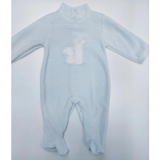 Pijama bebé rayas Conejo de Deolinda. [0]