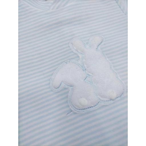 Pijama bebé rayas Conejo de Deolinda. [1]