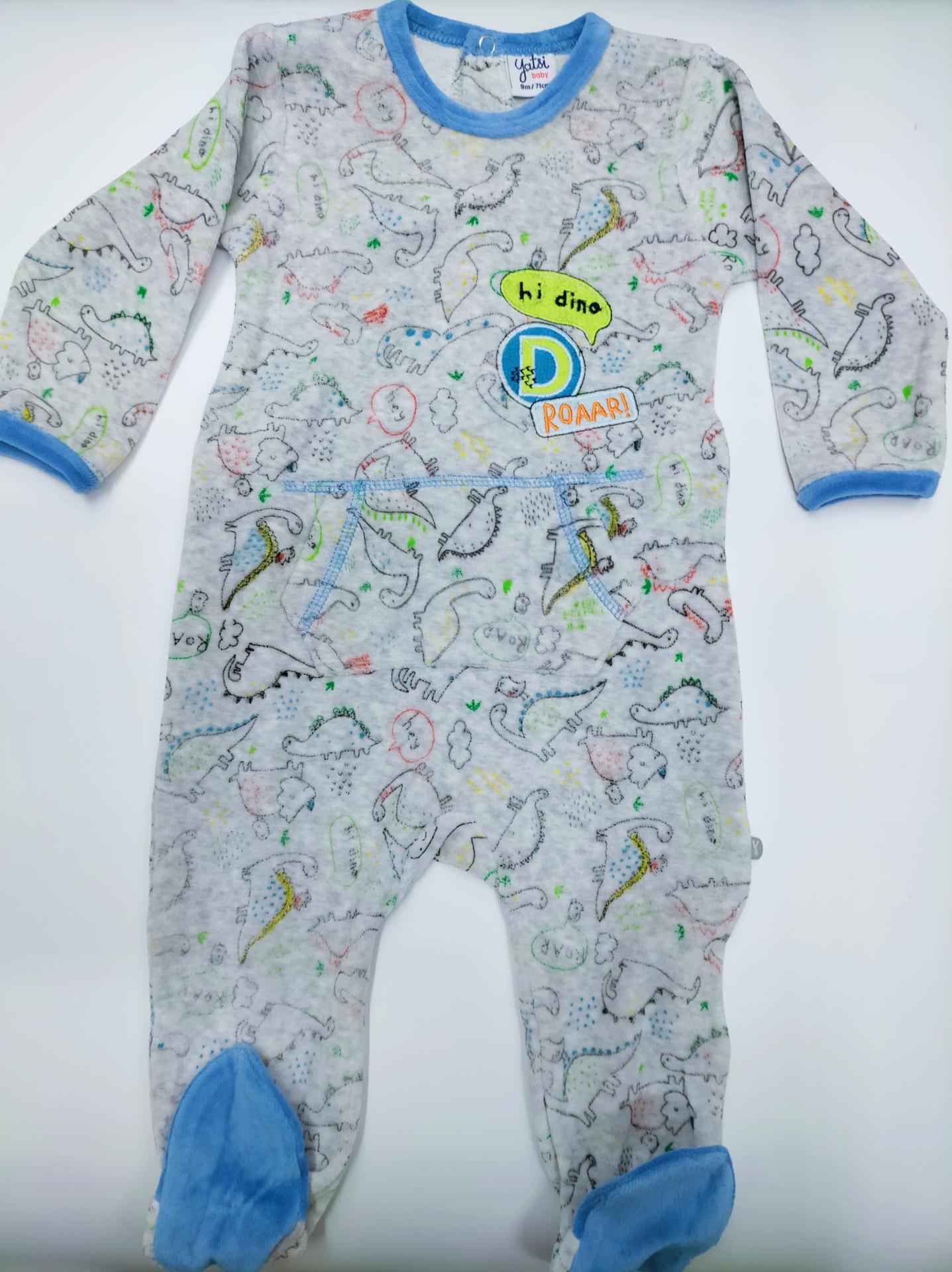 Pijama bebé Dinosaurios de Yatsi.