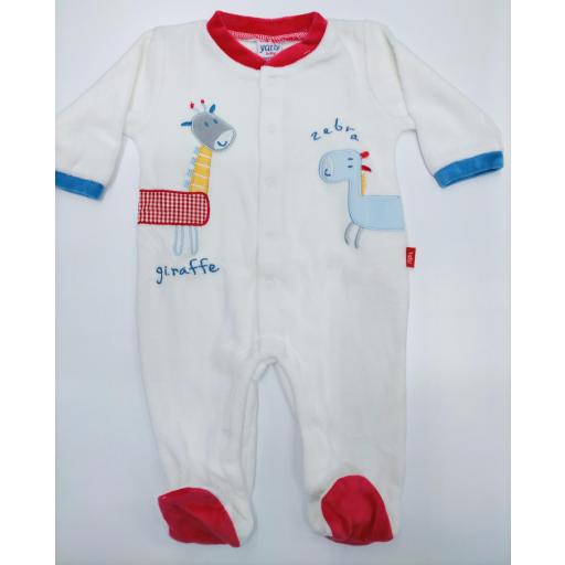 Pijama bebé Abierto  Jirafa de Yatsi. [0]