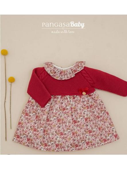 Vestido niña  Granate Rouge Couture de Pangasa. [0]