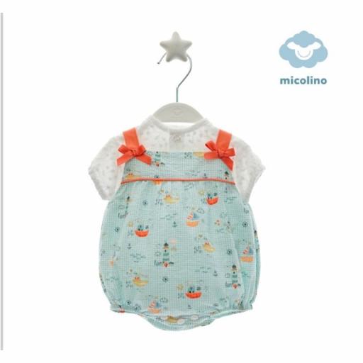 Conjunto de niña 2 piezas familia ODETTE de Micolino