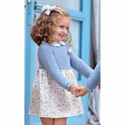 Vestido niña florecitas amarillas de Baby Yiro .: 29,60 € - Amelie Ropa Bebe