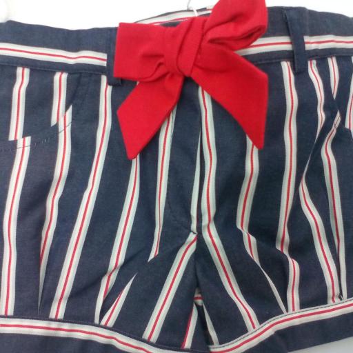 Conjunto niña con pantalón rayas marinero de Dr Kid.  [2]