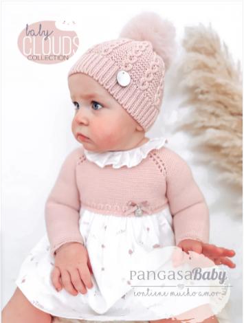 Vestido bebé niña  "NUBES " de Pangasa