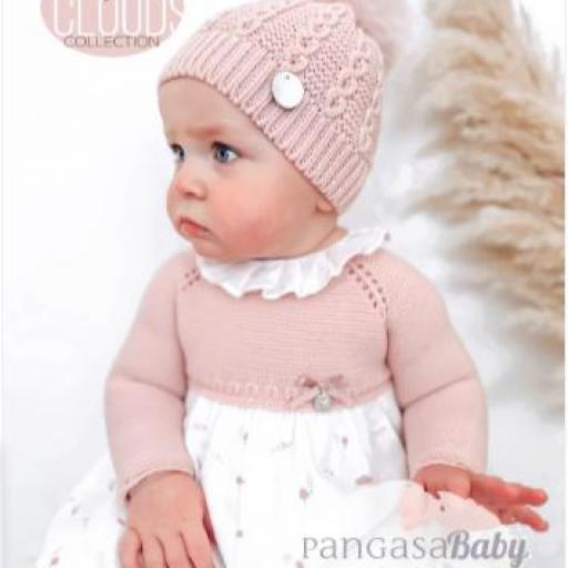 Vestido bebé niña  "NUBES " de Pangasa [0]