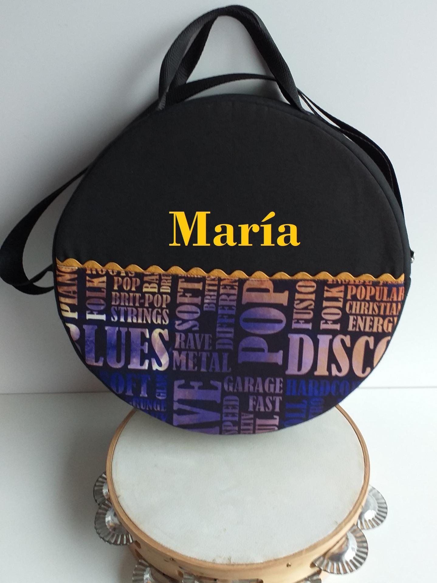 Funda Pandereta Folk