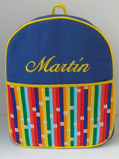 Mochila lápices Martín.