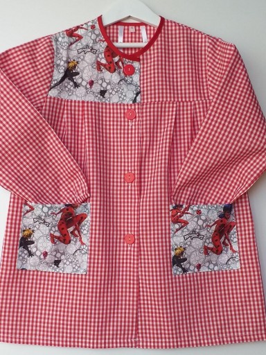 Bata Ladybug vichy rojo [1]