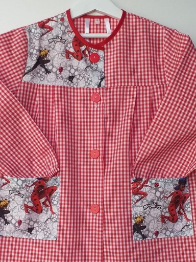 Bata Ladybug vichy rojo [2]