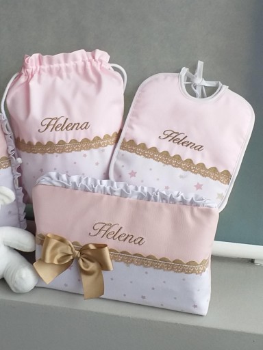 Neceser bolsa y babero Helena