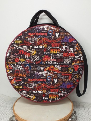 Funda Pandereta Rock Granate. [3]