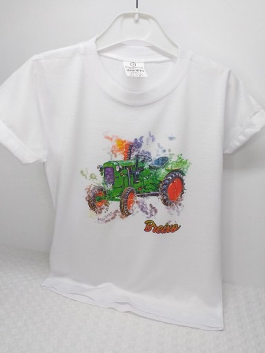Camiseta Tractor multicolor
