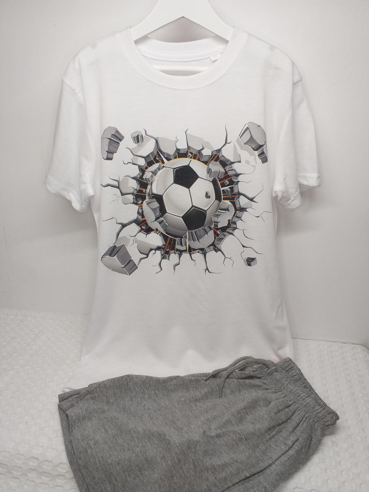 Camiseta Balón futbol.