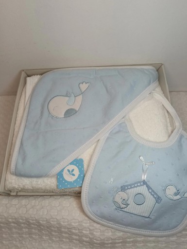 Toalla y babero Pajarito [0]