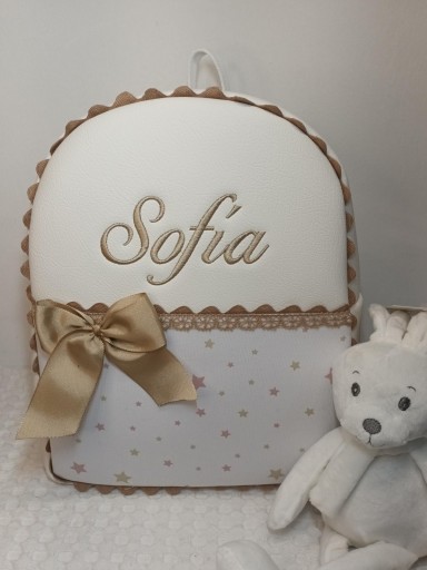 Mochila Estrellas Maquillaje y Camel. [3]