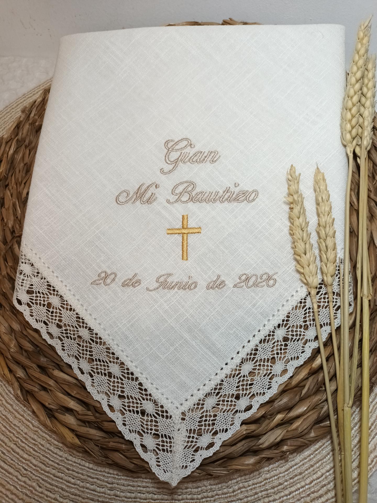 Pañuelo de Bautizo Gian