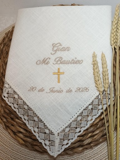 Pañuelo de Bautizo Gian