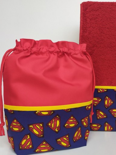 Toalla - Bolsa Logo Superman