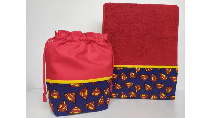 Toalla - Bolsa Logo Superman [1]