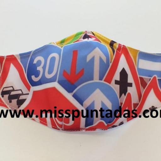 Mascarilla Señales de Tráfico MP-VR