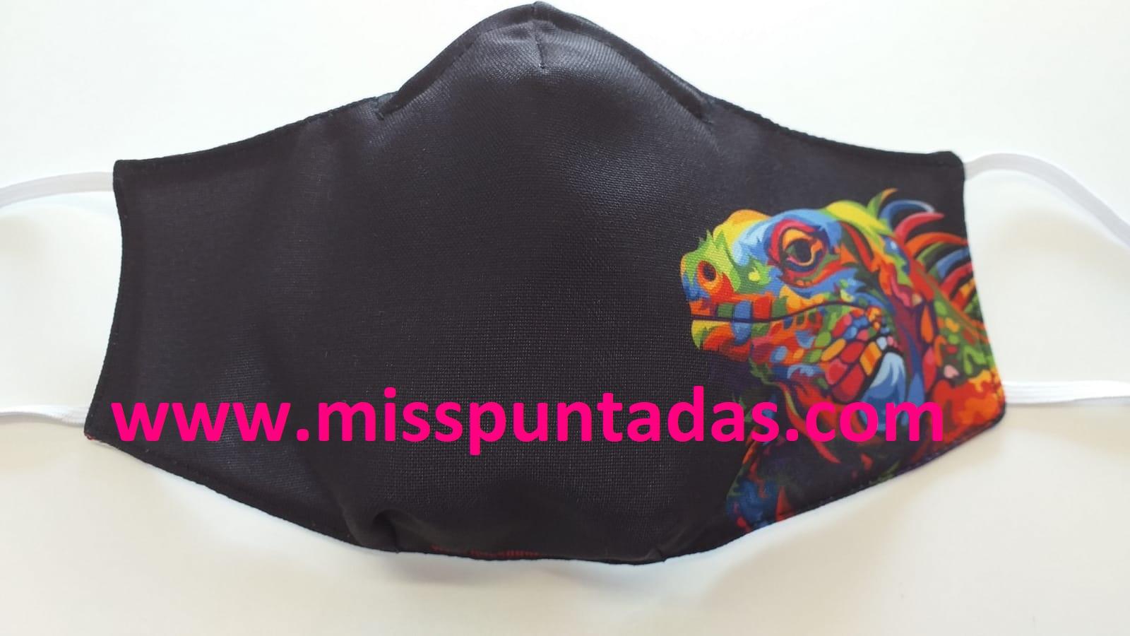 ​Mascarilla Iguana multicolor MP-VR
