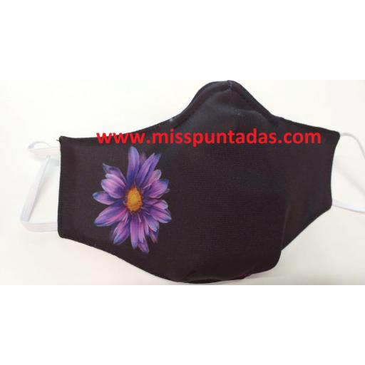 Mascarilla Flor Lila MP-VR