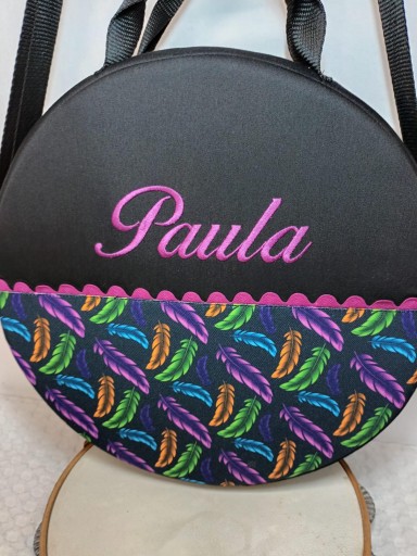Funda Pandereta Plumas. [2]